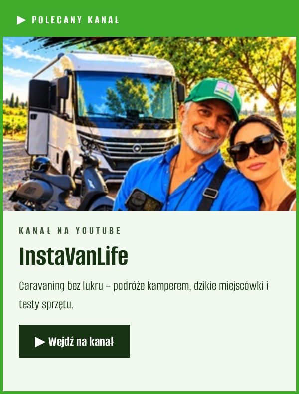 InstaVanLife – kanał o podróżach kamperem na YouTube